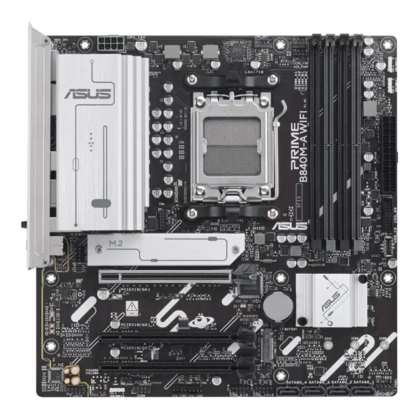 Motherboard ASUS PRIME B840M-A WIFI AM5 DDR5 Micro-ATX (90MB1J20-M0EAY0) - comprar en Córdoba | LobbyX