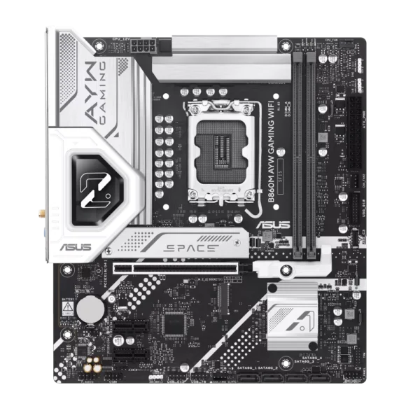 Motherboard ASUS B860M-AYW GAMING WIFI LGA1851 DDR5 Micro-ATX (90MB1JS0-M0EAY0) - comprar en Córdoba | LobbyX