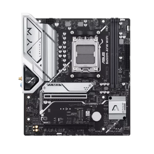 Motherboard ASUS B650M-AYW WIFI AM5 DDR5 Micro-ATX (90MB1KI0-M0EAY0) - comprar en Córdoba | LobbyX