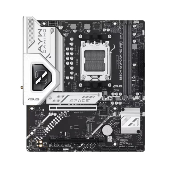 Motherboard ASUS B850M-AYW GAMING WIFI AM5 DDR5 Micro-ATX (90MB1LW0-M0EAY0) - comprar en Córdoba | LobbyX