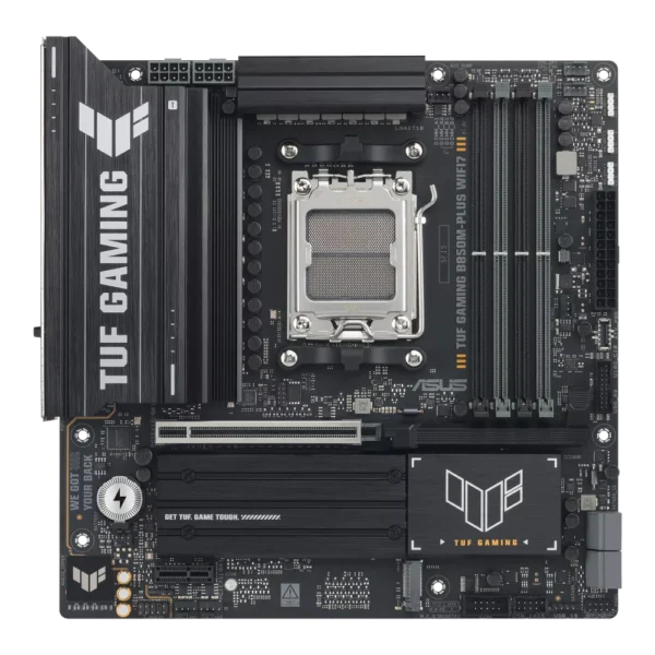 Motherboard ASUS TUF GAMING B850M-PLUS WIFI7 AM5 DDR5 Micro-ATX (90MB1MU0-M0EAY0) - comprar en Córdoba | LobbyX
