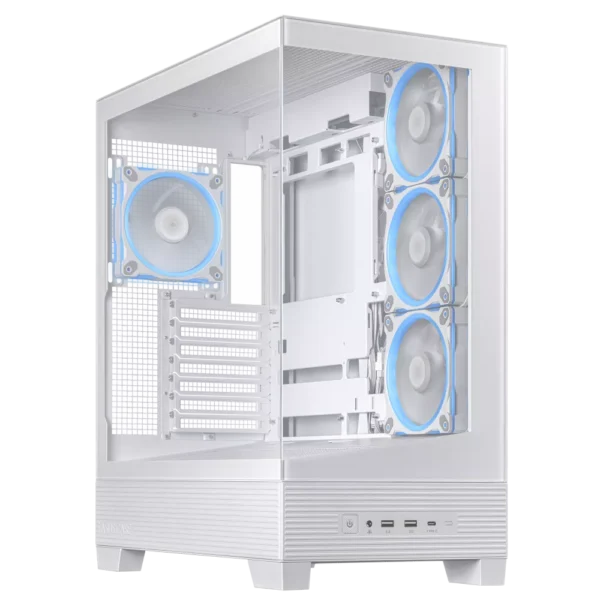 Gabinete ASUS A31 Plus TG ARGB ATX Vidrio Templado Blanco (90DC00R3-B18000) - comprar en Córdoba | LobbyX