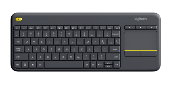Teclado Inalámbrico Logitech K400 Plus con Touchpad Español Negro (920-007123) - comprar en Córdoba | LobbyX