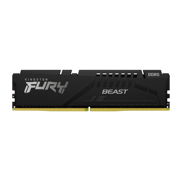 Memoria RAM Kingston Fury Beast 32GB DDR5 6400MHz Negra (KF564C32BBE-32) - comprar en Córdoba | LobbyX
