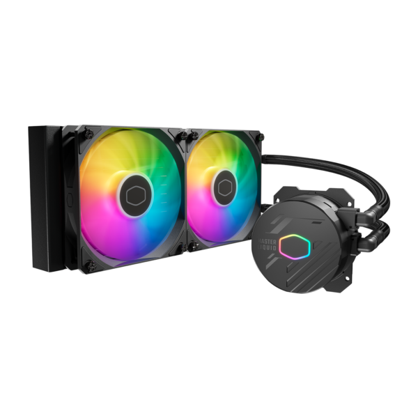 Watercooler Cooler Master MasterLiquid Core II 240mm ARGB Negro (MLW-D24M-A18PA-R1) - comprar en Córdoba | LobbyX