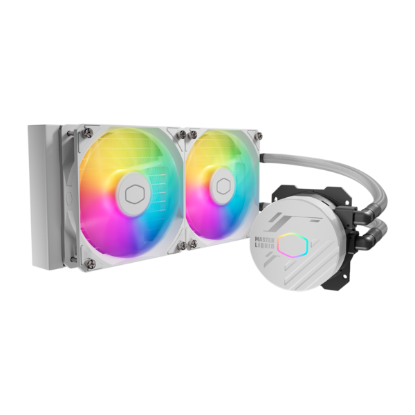 Watercooler Cooler Master MasterLiquid Core II 240mm ARGB Blanco (MLW-D24M-A18PA-RW) - comprar en Córdoba | LobbyX