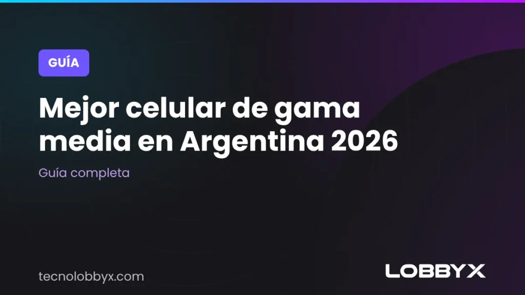 Mejor celular de gama media en Argentina 2026: guía completa