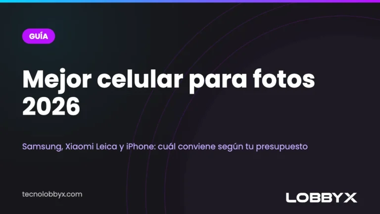 mejor celular para fotos
