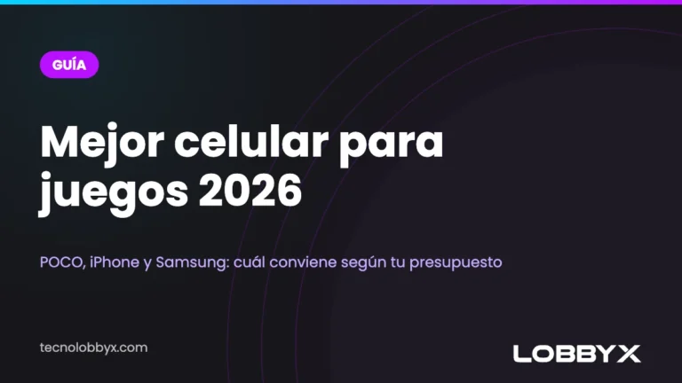 mejor celular para juegos