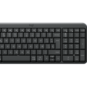 Combo Teclado y Mouse Logitech MK250 Bluetooth Compacto Español Latino Negro (920-013513)