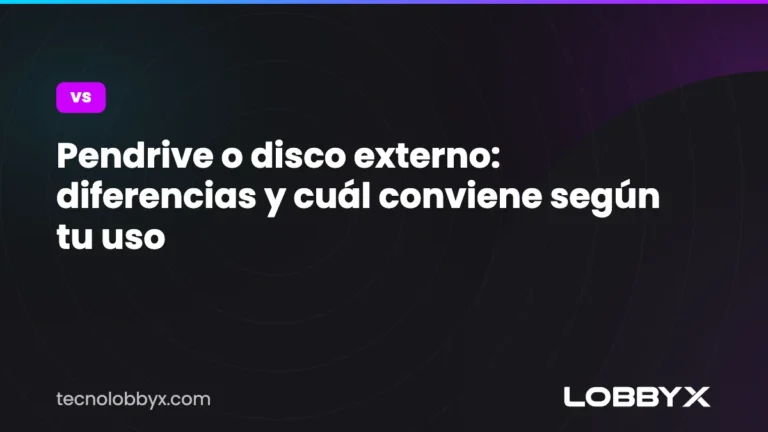 pendrive o disco externo