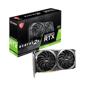 Placa de Video MSI GeForce RTX 3060 Ventus 2X OC 12GB GDDR6 (912-V397-1008)