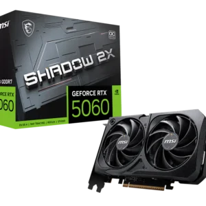 Placa de Video MSI GeForce RTX 5060 Shadow 2X OC 8GB GDDR7 (912-V537-037)