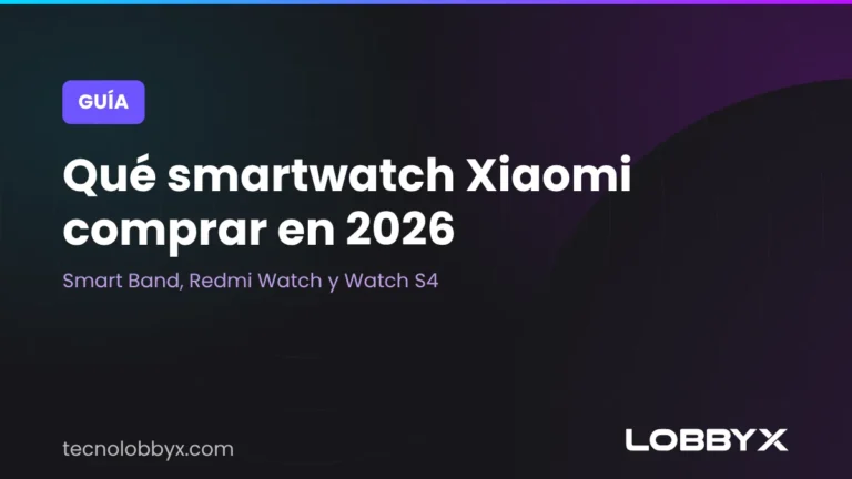 que smartwatch xiaomi comprar