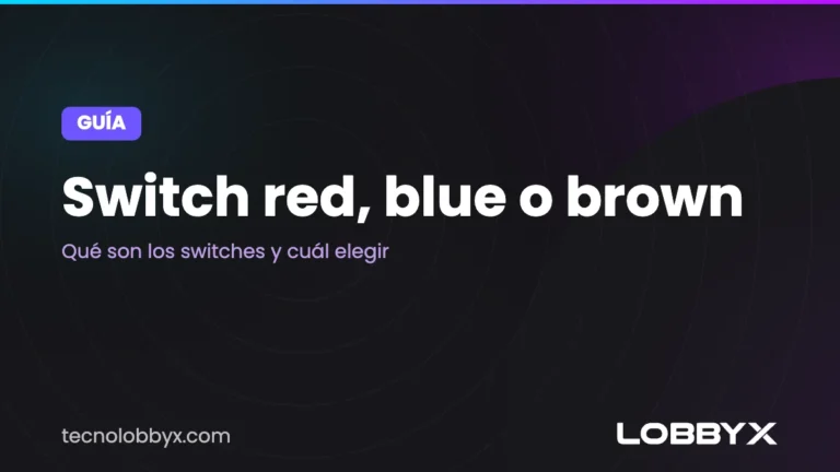 switches red blue brown