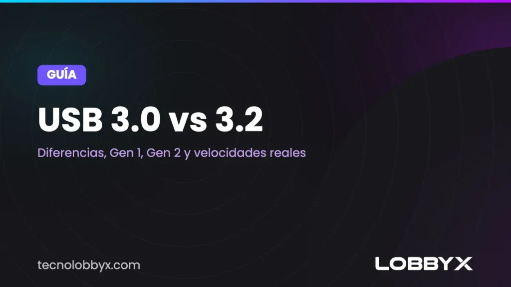 USB 3.0 vs 3.2: diferencias, Gen 1, Gen 2 y velocidades reales
