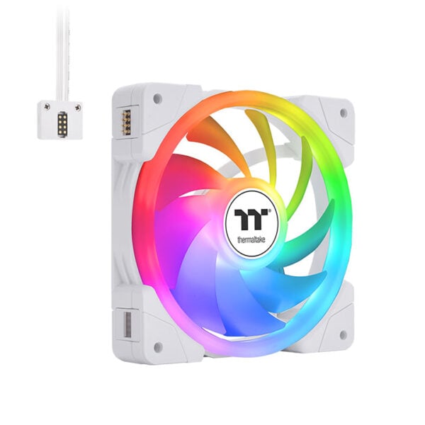 Ventilador Thermaltake SWAFAN EX12 ARGB Sync Pack x3 120mm Blanco (CL-F169-PL12SW-A) - comprar en Córdoba | LobbyX